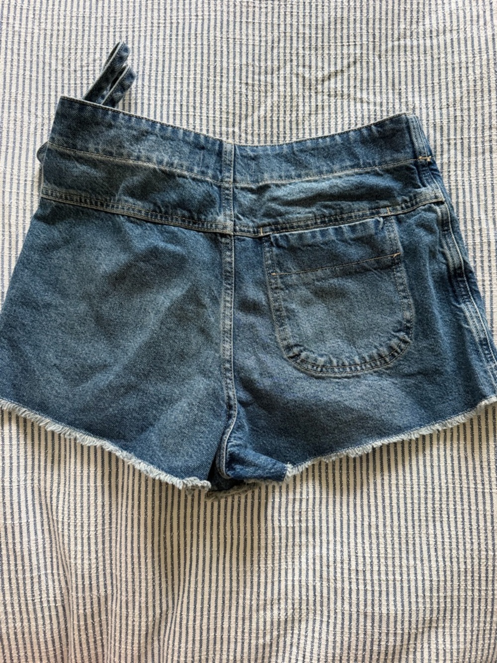 We The Free Denim Wrap Skort - Blue - Picture 2 of 4